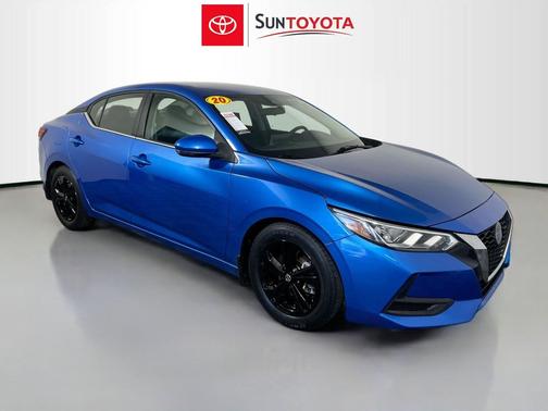 Electric Blue Metallic 2020 Nissan Sentra SV