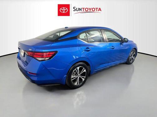 Electric Blue Metallic 2020 Nissan Sentra SV