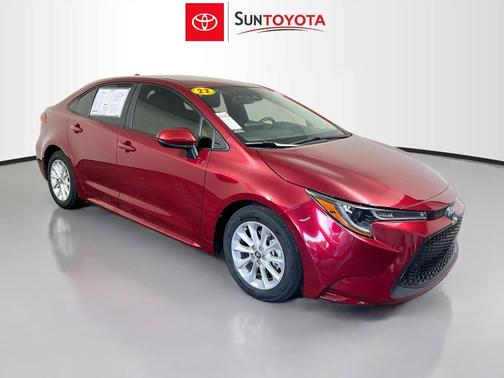Ruby Flare Pearl 2022 Toyota Corolla LE