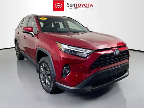 Ruby Flare Pearl 2024 Toyota RAV4 Hybrid XLE Premium