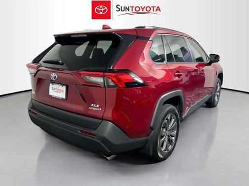 Ruby Flare Pearl 2024 Toyota RAV4 Hybrid XLE Premium