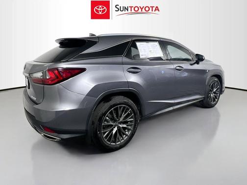 Nebula Gray Pearl 2022 Lexus RX 350 F SPORT Handling
