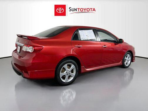 Barcelona Red Metallic 2013 Toyota Corolla S