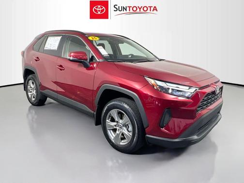 Ruby Flare Pearl 2025 Toyota RAV4 XLE