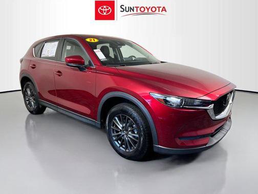 Soul Red Crystal Metallic 2021 Mazda CX-5 Touring
