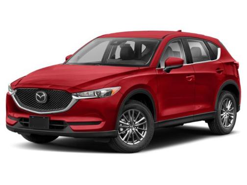 Soul Red Crystal Metallic 2021 Mazda CX-5 Touring