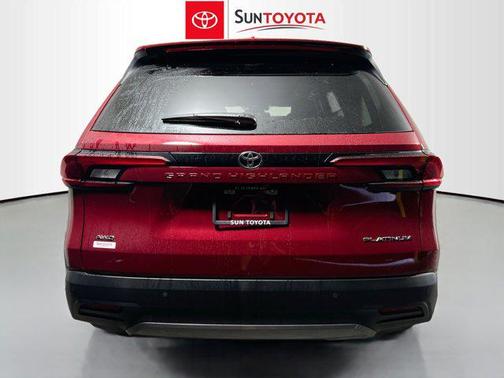 Ruby Flare Pearl 2026 Toyota Grand Highlander Platinum