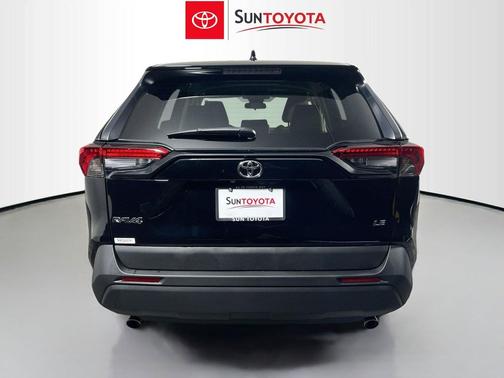 Midnight Black Metallic 2025 Toyota RAV4 LE