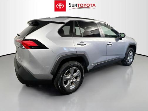 Silver Sky Metallic 2025 Toyota RAV4 Hybrid SE