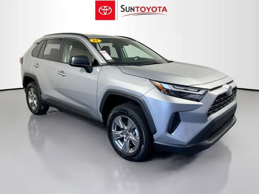 Silver Sky Metallic 2025 Toyota RAV4 Hybrid SE