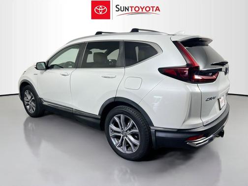 Platinum White Pearl 2020 Honda CR-V Hybrid Touring