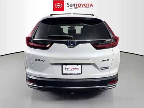 Platinum White Pearl 2020 Honda CR-V Hybrid Touring