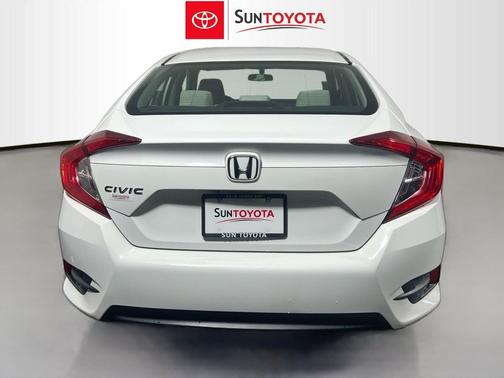 Taffeta White 2018 Honda Civic LX