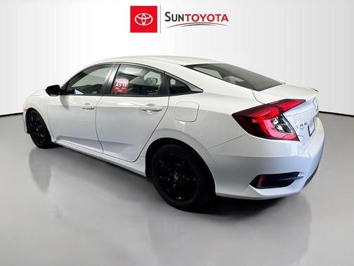 Taffeta White 2018 Honda Civic LX