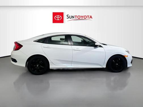 Taffeta White 2018 Honda Civic LX