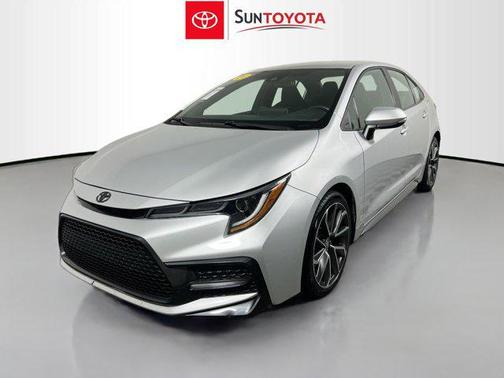Classic Silver Metallic 2021 Toyota Corolla SE