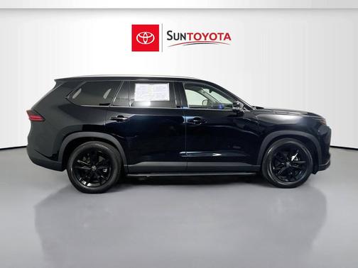 Midnight Black Metallic 2025 Toyota Grand Highlander Limited