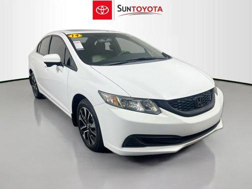Taffeta White 2014 Honda Civic EX