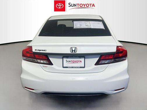 Taffeta White 2014 Honda Civic EX