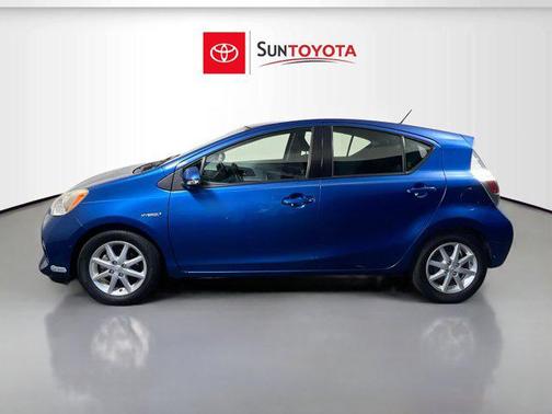 Blue Streak Metallic 2012 Toyota Prius c Three