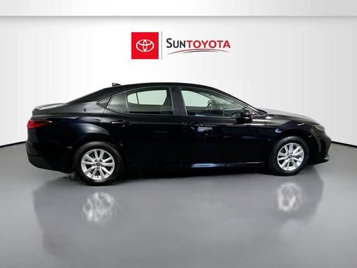 Midnight Black Metallic 2025 Toyota Camry LE