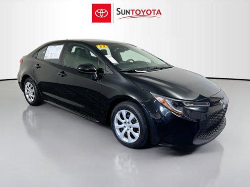 Black Sand Pearl 2022 Toyota Corolla LE