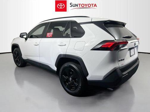 Super White 2021 Toyota RAV4 XLE