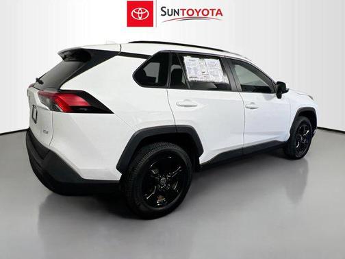 Super White 2021 Toyota RAV4 XLE