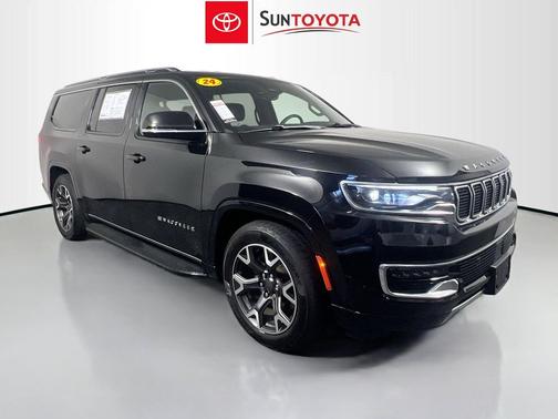 Diamond Black Crystal Pearlcoat 2024 Jeep Wagoneer L Series III 4x4