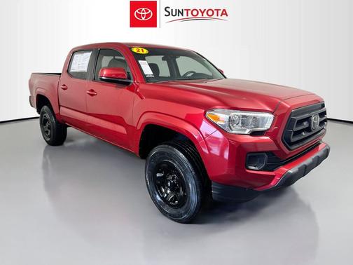 Barcelona Red Metallic 2021 Toyota Tacoma SR