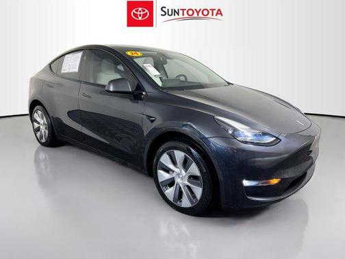 Stealth Gray 2024 Tesla Model Y Long Range Dual Motor All-Wheel Drive