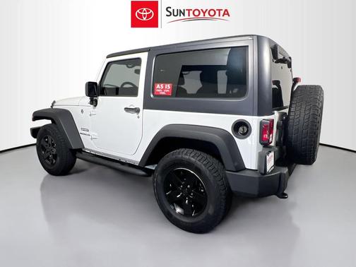 Bright White Clearcoat 2017 Jeep Wrangler Sport