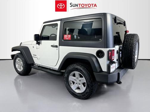 Bright White Clearcoat 2017 Jeep Wrangler Sport