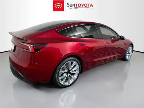 Ultra Red 2024 Tesla Model 3 Standard Range