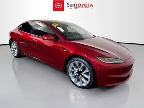 Ultra Red 2024 Tesla Model 3 Standard Range