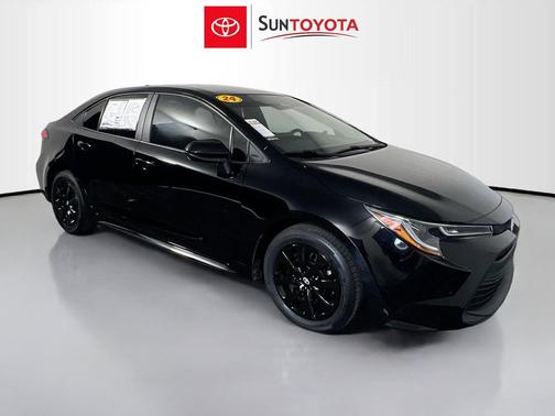 Midnight Black Metallic 2024 Toyota Corolla LE