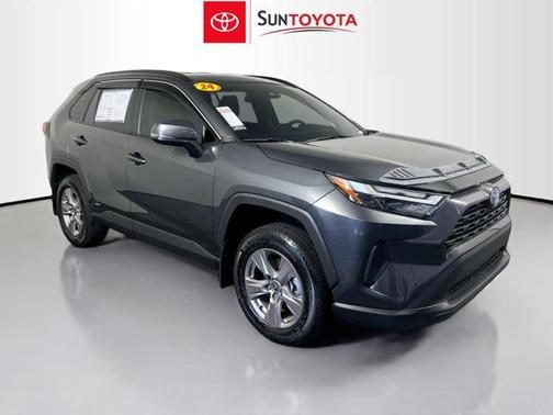 Magnetic Gray Metallic 2024 Toyota RAV4 Hybrid XLE