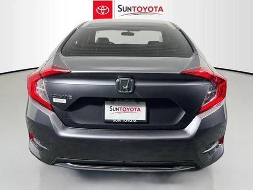 Gray 2021 Honda Civic LX