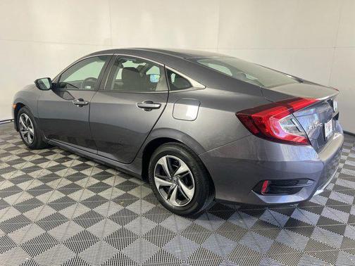Gray 2021 Honda Civic LX