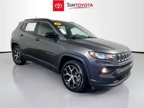 Gray Metallic 2024 Jeep Compass Latitude