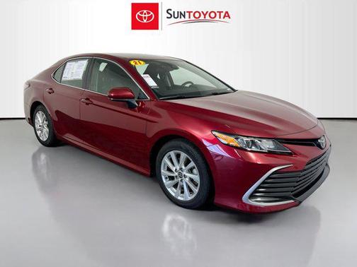 Ruby Flare Pearl 2021 Toyota Camry LE