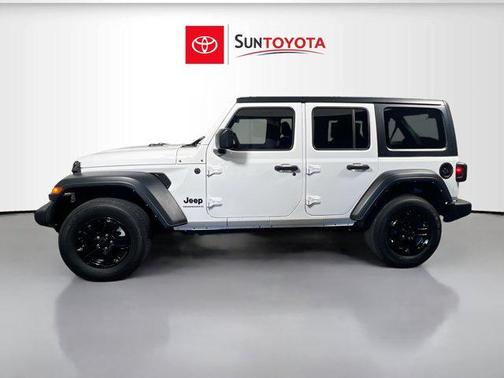 Bright White Clearcoat 2023 Jeep Wrangler Sport S