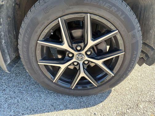 Electric Storm Blue 2017 Toyota RAV4 SE
