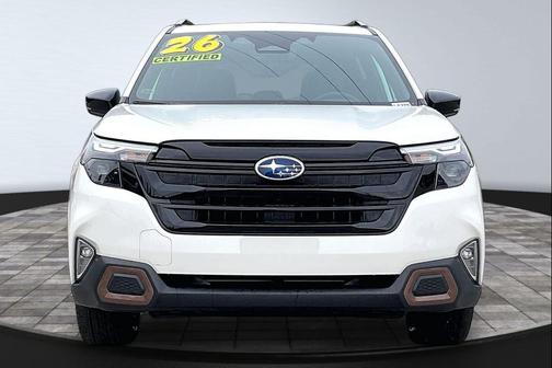 Crystal White Pearl 2026 Subaru Forester Sport