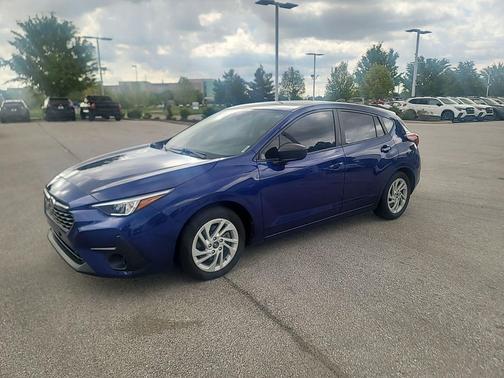 Blue 2024 Subaru Impreza Base