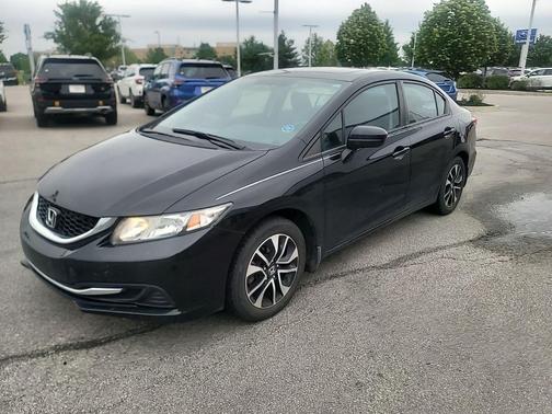 Black 2015 Honda Civic EX