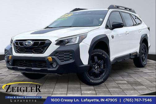 Crystal White Pearl 2025 Subaru Outback Wilderness