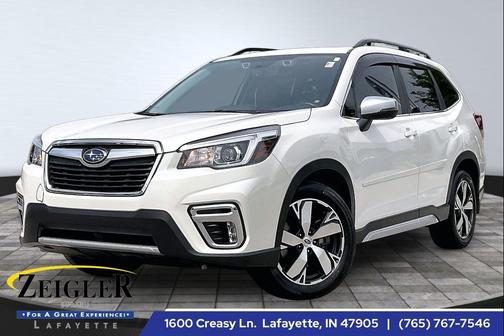 Crystal White Pearl 2020 Subaru Forester Touring