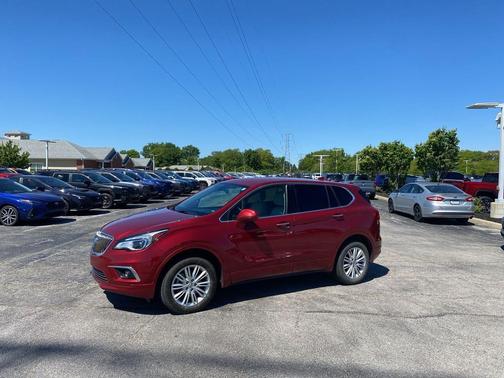 Chili Red Metallic 2017 Buick Envision Preferred