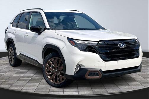 Crystal White Pearl 2026 Subaru Forester Sport